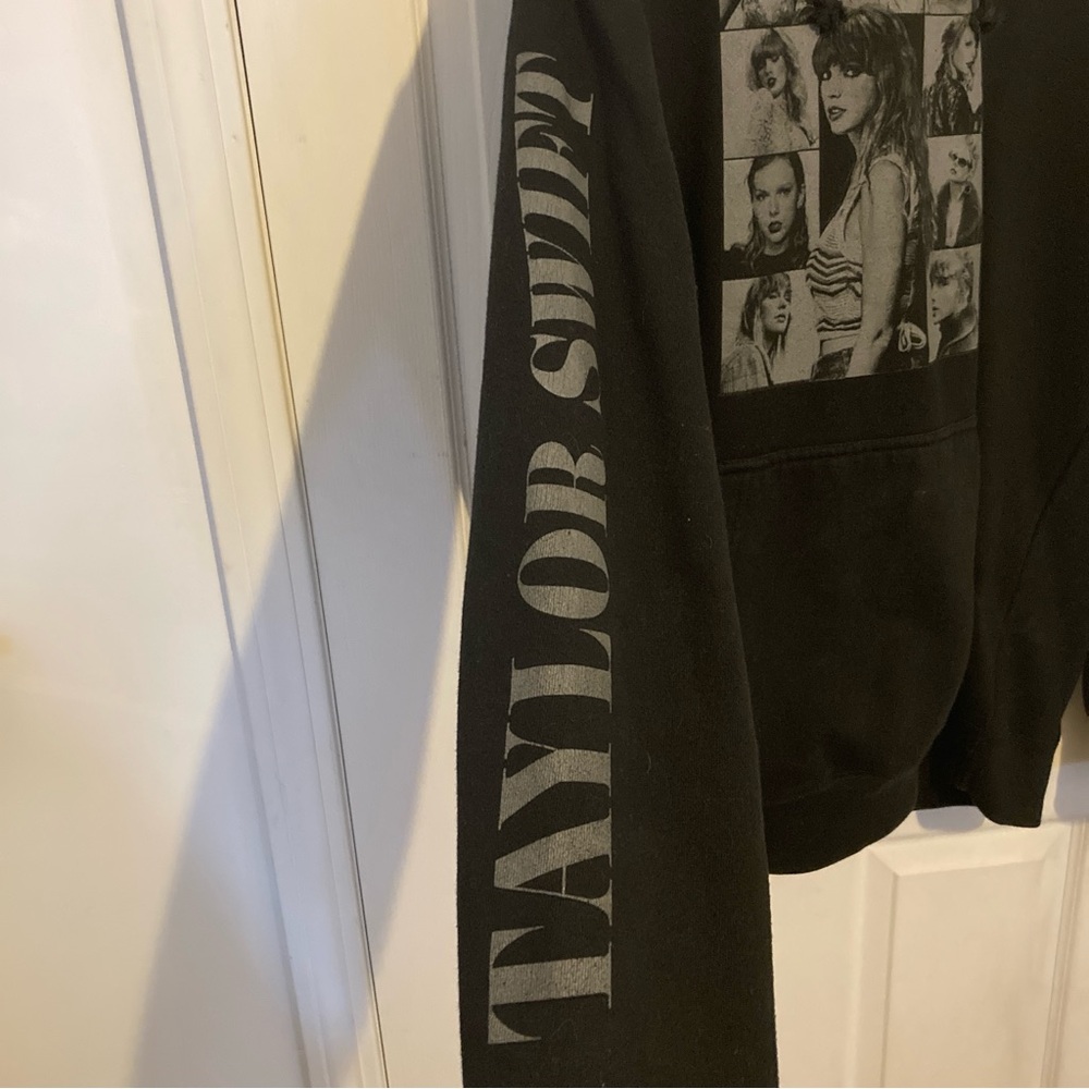 Taylor Swift The Eras Tour Photo Collage Hoodie with Tour Dates and Song Names - Picture 4 of 6